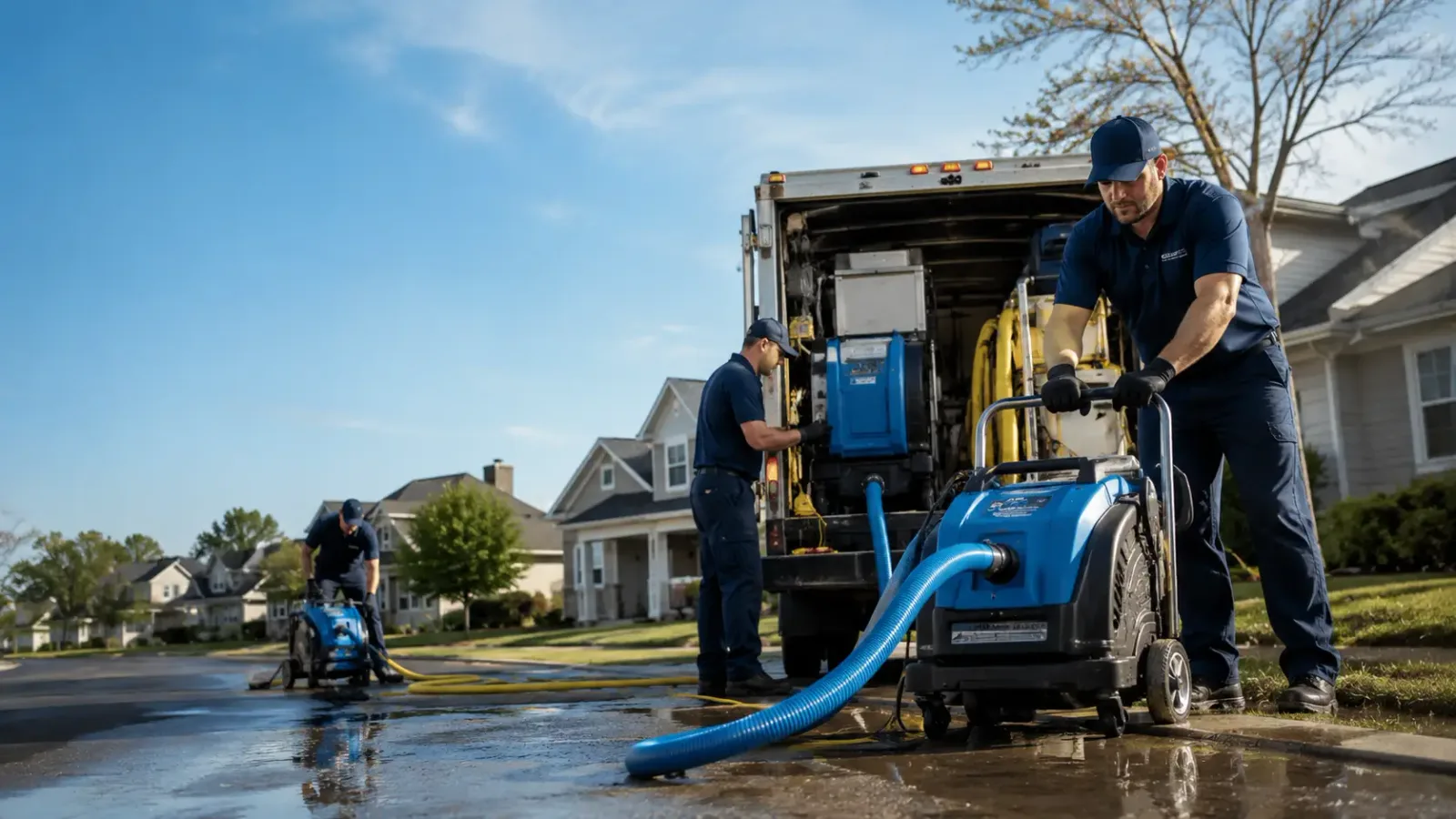 Flood Damage Cleanup in Bisbee, ND